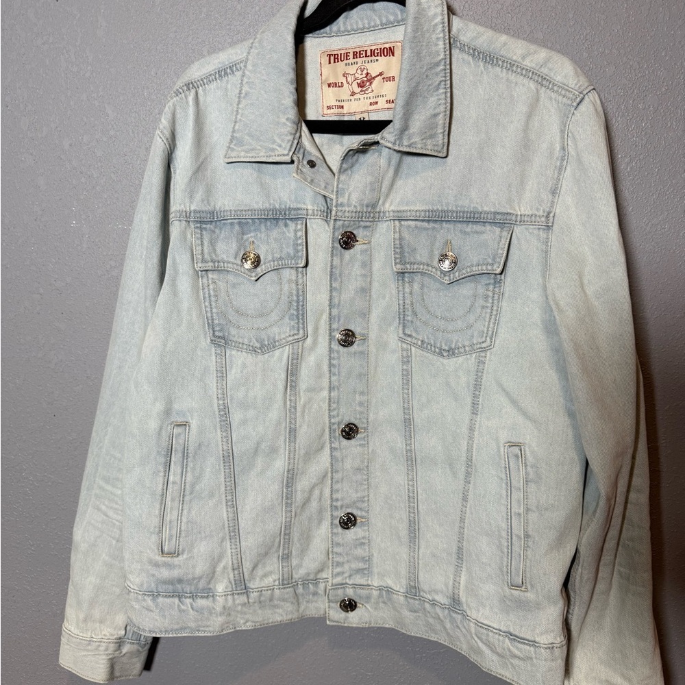 True Religion Jean Jacket- Medium‎